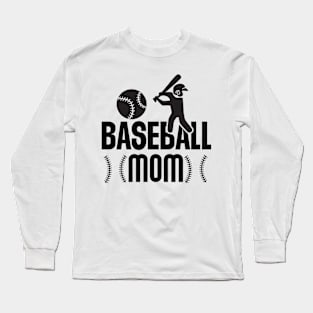 Baseball mom Long Sleeve T-Shirt